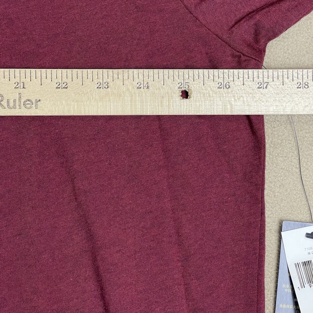 Polo Ralph Lauren T Shirt Mens XXL Burgundy Classic Fit‎ Jersey Long Sleeve Tee - Picture 4 of 13